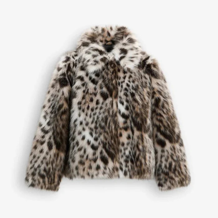 Leopard Jacket | Trendy Faux Fur bontjas