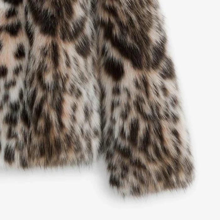 Leopard Jacket | Trendy Faux Fur bontjas