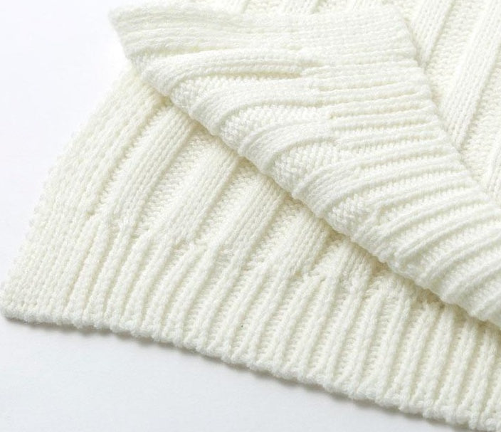 Cozy Knit Dress - Super warm & trendy de winter door!