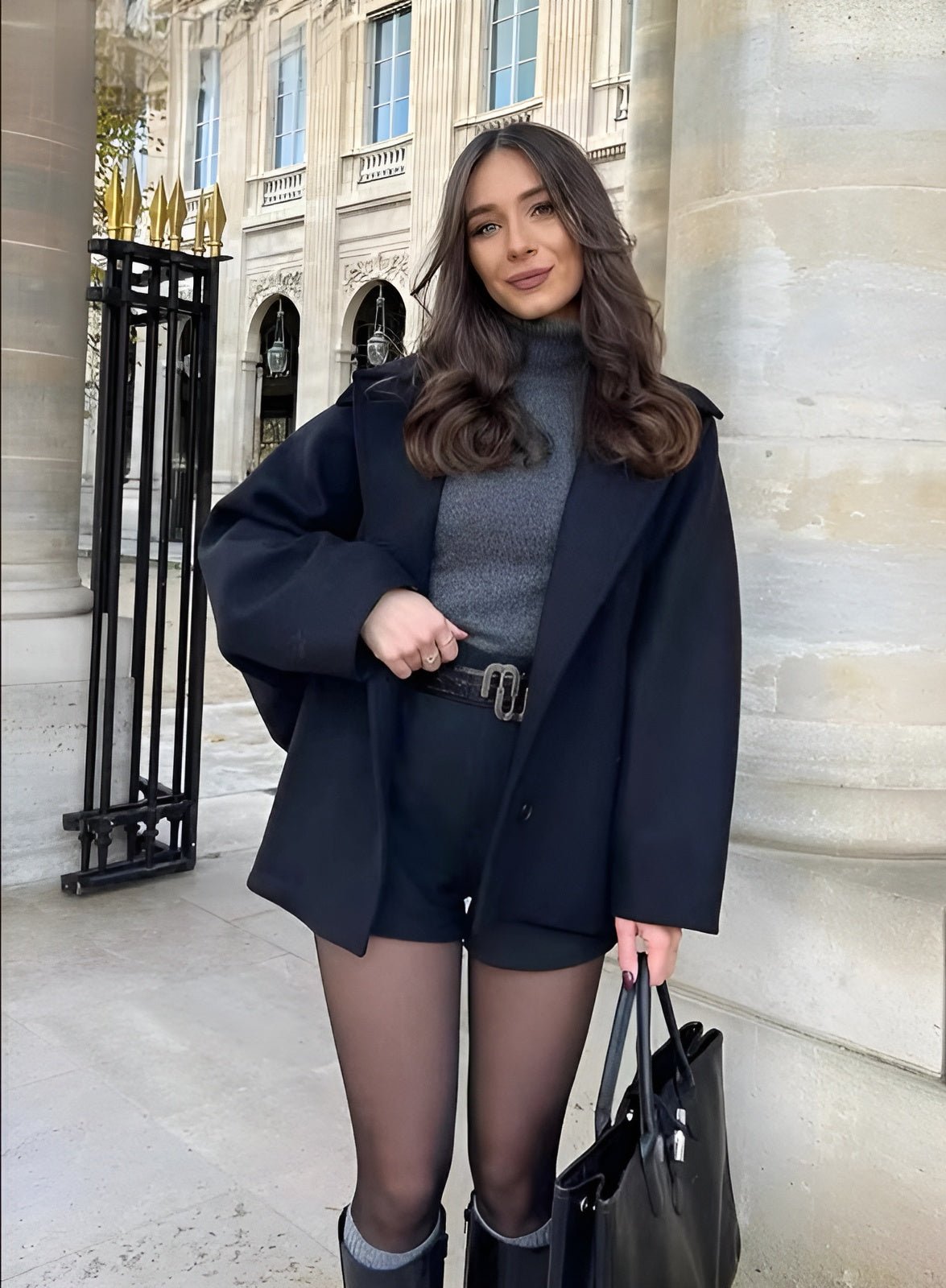 MIA | Trendy oversized wollen jas
