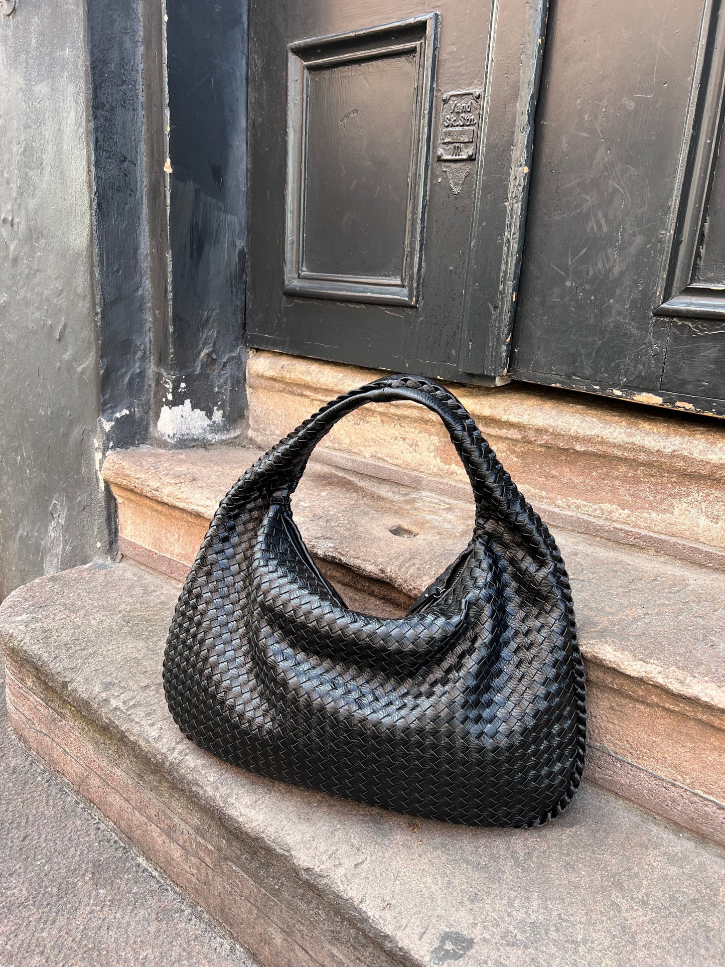 VICKY | Trendy gevlochten handtas