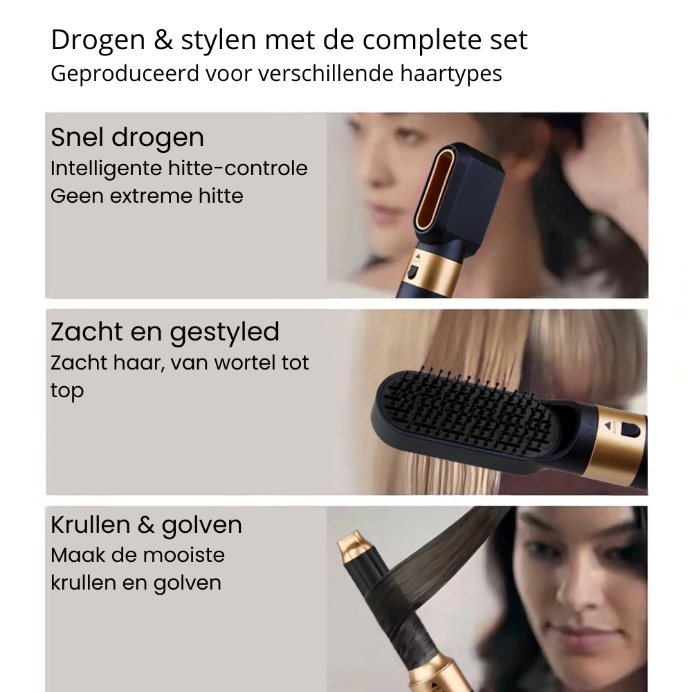 StyleFusion | 5 in 1 Multi-styler & Föhn