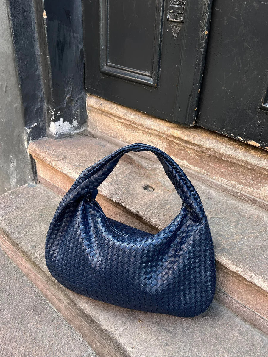 VICKY | Trendy gevlochten handtas
