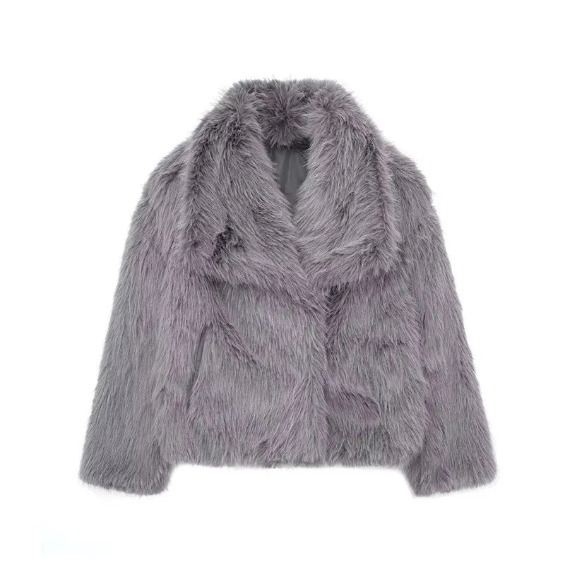 CLEO | Faux fur jas van hét moment