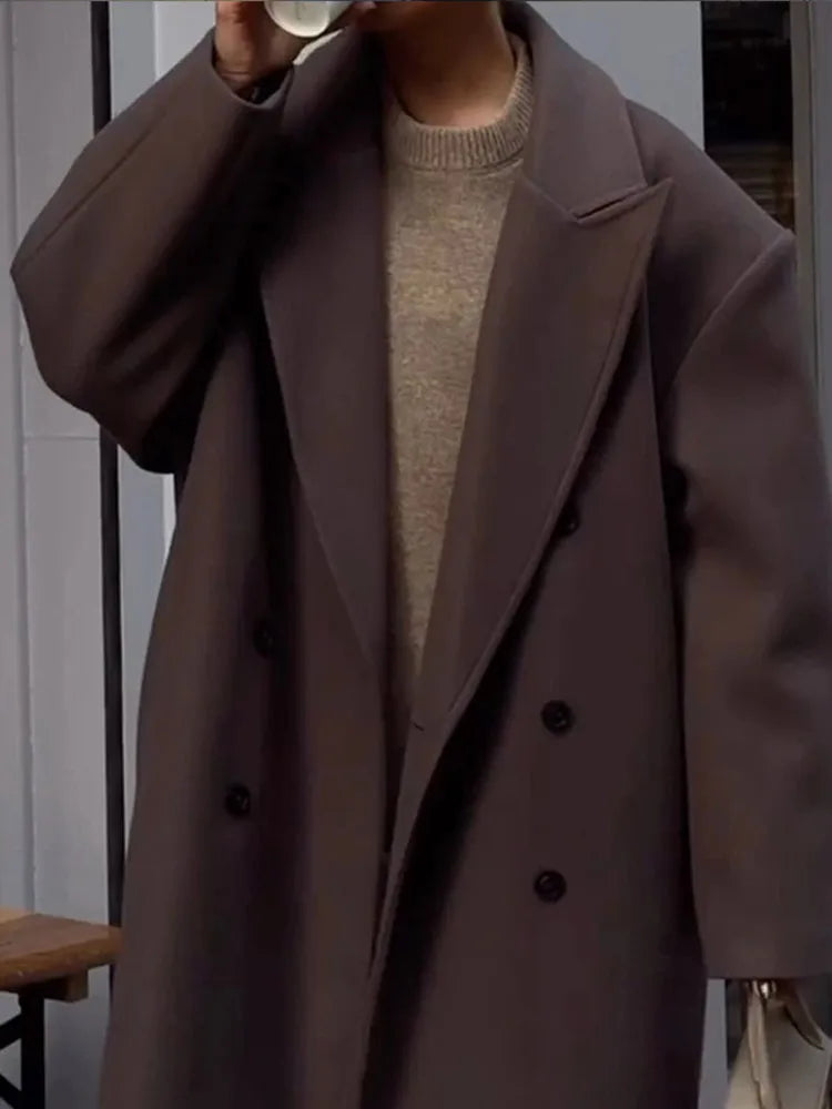 LOUISE | Long Size Chique Coat 🍂
