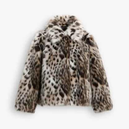 Leopard Jacket | Trendy Faux Fur bontjas