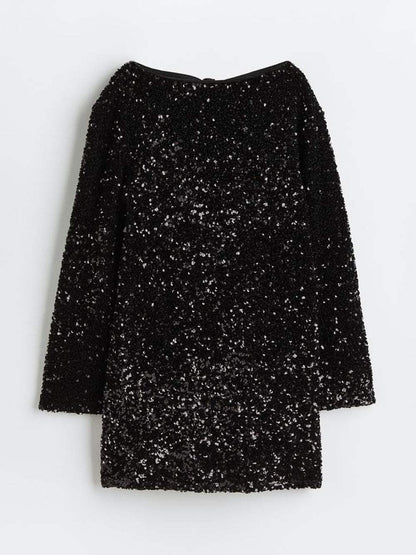 Luna - Glamour Glitter Dress🌙✨