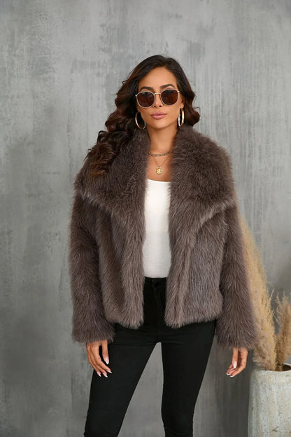 CLEO | Faux fur jas van hét moment