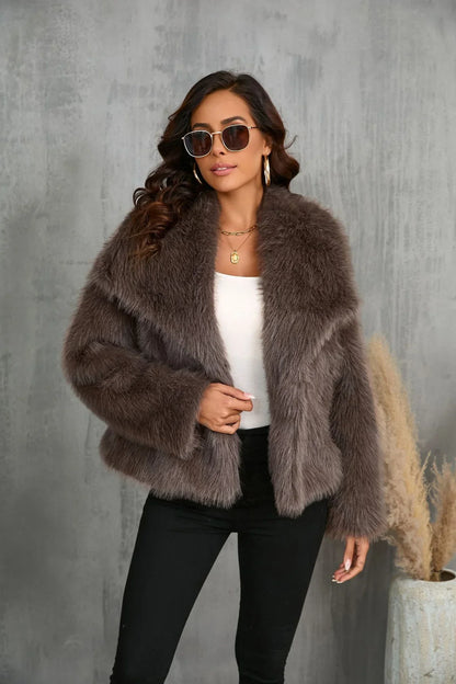 CLEO | Faux fur jas van hét moment