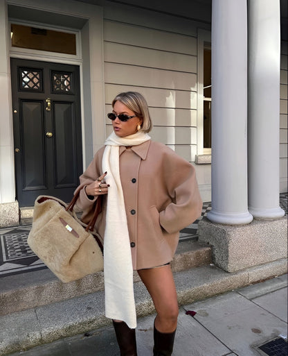 MIA | Trendy oversized wollen jas