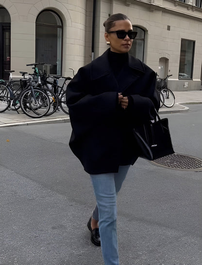 MIA | Trendy oversized wollen jas