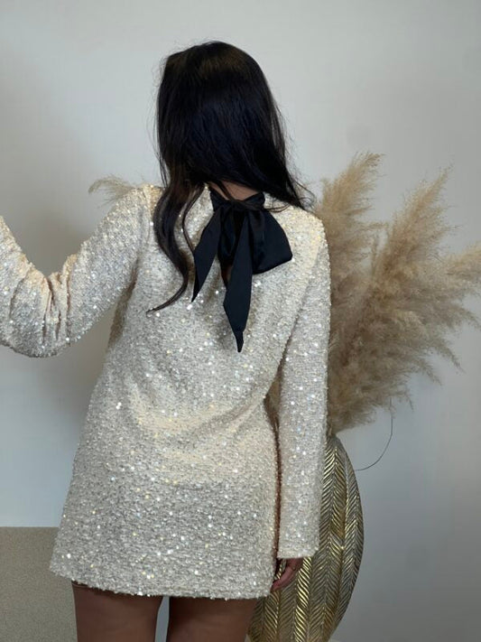 Luna - Glamour Glitter Dress🌙✨