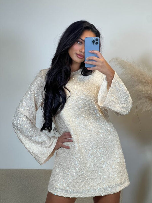 Luna - Glamour Glitter Dress🌙✨