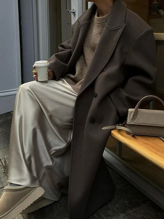 LOUISE | Long Size Chique Coat 🍂