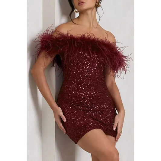 Christy - Glamour Mini Dress🌟