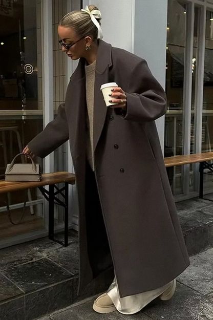 LOUISE | Long Size Chique Coat 🍂