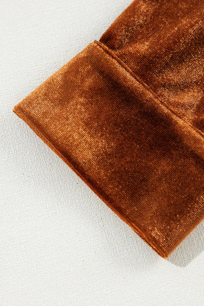 Milou | Classy Velvet Blouse