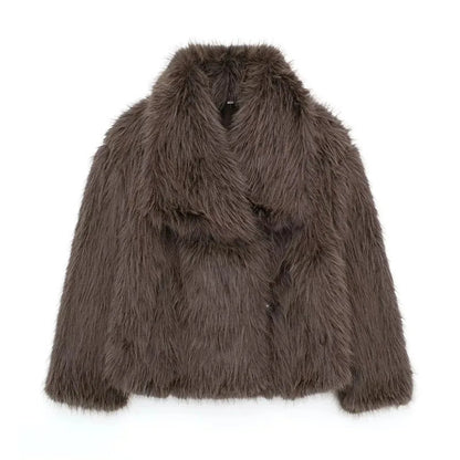 CLEO | Faux fur jas van hét moment